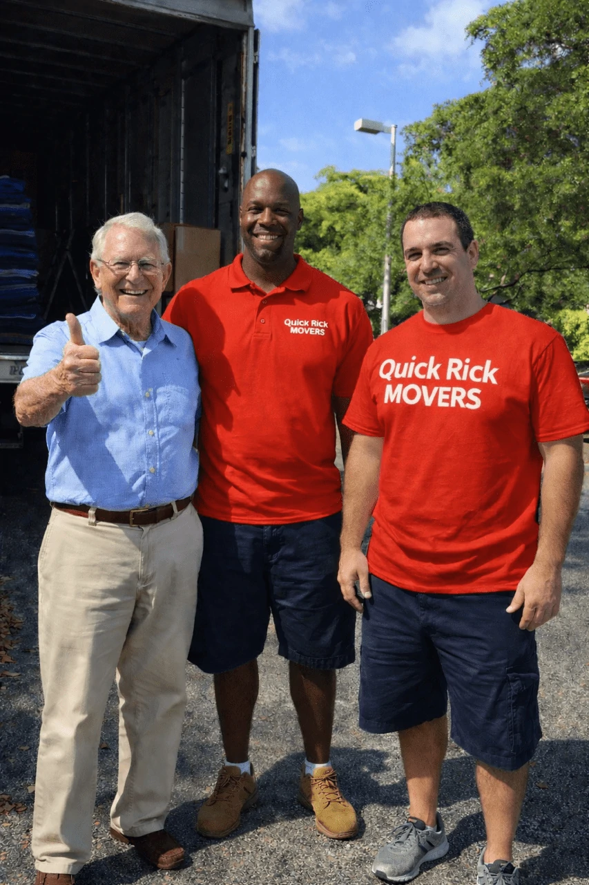 Quick Rick Movers offers Packing, Moving, and Storage