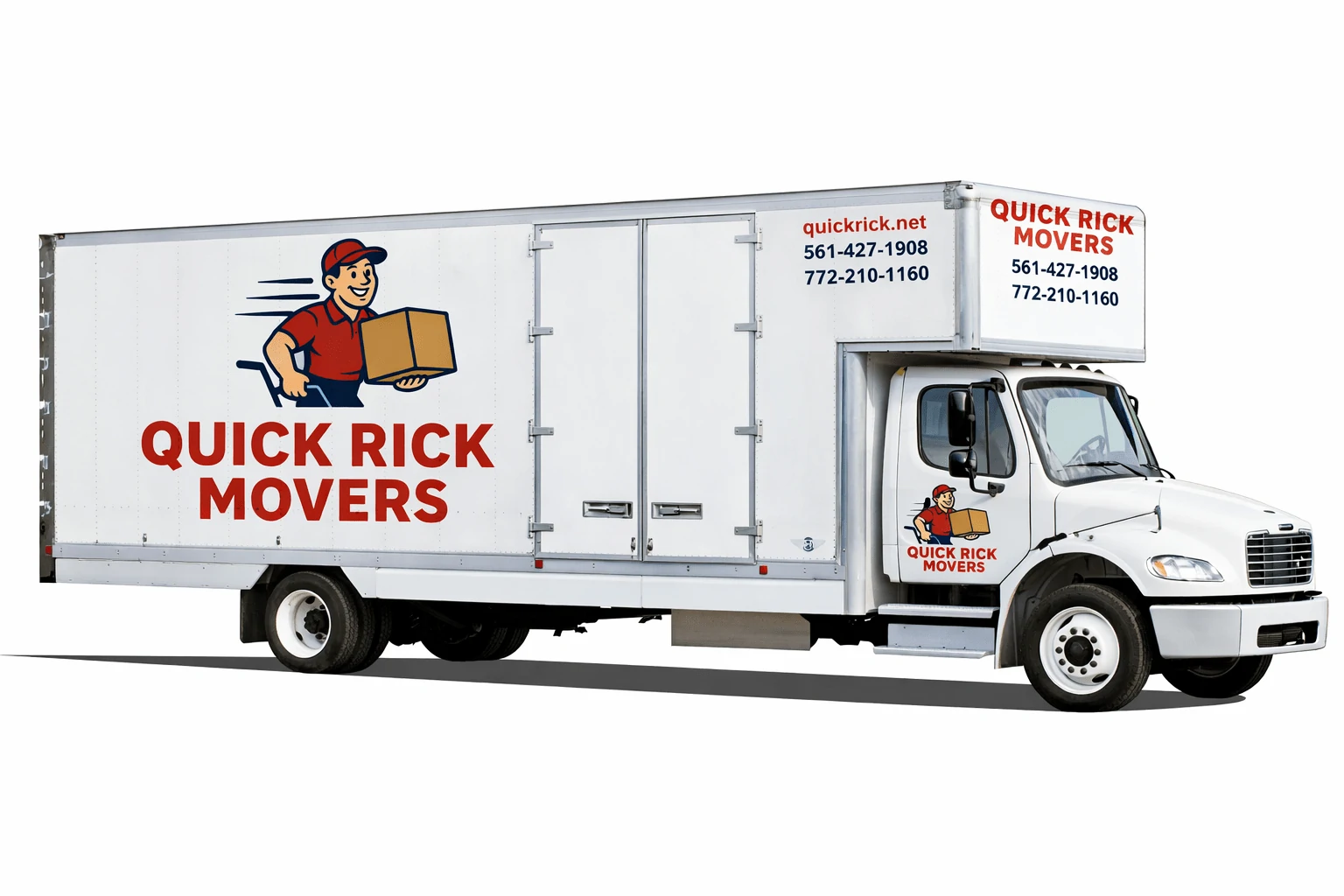 Quick Rick Movers offers Packing, Moving, and Storage